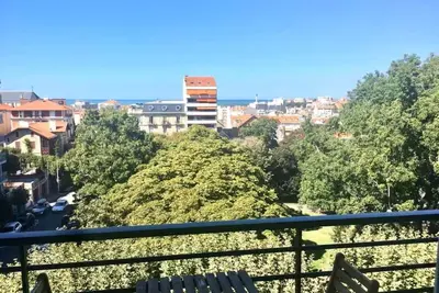 Image de T2 Biarritz Jardin Public. Vue Océan avec Balcon