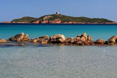 Image de Appartement proximité immédiate baie de Pinarello (piscine et plage à pied)