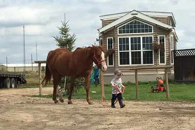 Image de Family horse farm getaway