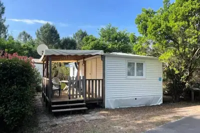 Image de Mobil-home Aqua 3 pièces 4 personnes Terrasse Semi-Couverte + Tv