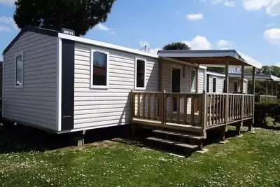 Image de Mobil-home Aqua 4 pièces 6/7 personnes Terrasse Semi-Couverte +Tv