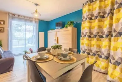 Image de Studio confortable au pied des pistes – 6/7 pers, accès direct aux remontées