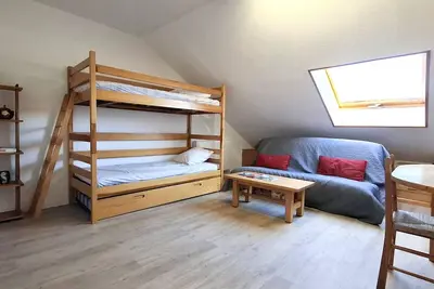 Image de Studio cabine rénové près des pistes, 4 pers.