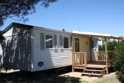 Image de Mobil home avec terrasse à Saint-Cyprien