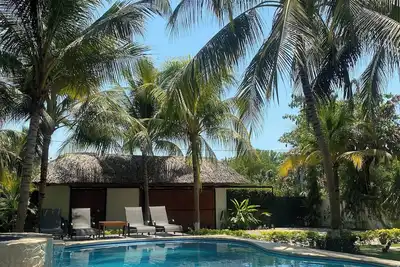 Image de Villa palmeras, villa a few steps away from the beach