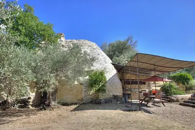 Image de Bergerie provençale avec piscine, 4 pers, Gordes