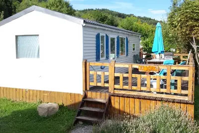 Image de Mobil-Home  Climatise Vue Panoramique Sur Lac Et Montagnes Savines Le Lac Embrun