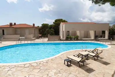Image de Sea view holiday home, surrounded by Mediterranean scrub with swimming pool