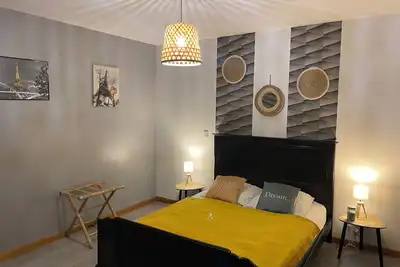 Image de Gite 6 personne en Normandie avec Poele granule, idéal pour visiter la région