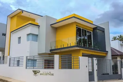 Image de Cozy 3-bedroom house in perfect Nagua with Ac comfort