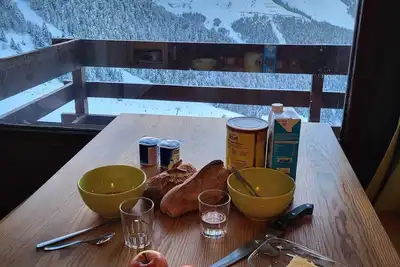 Image de Studio Superbagneres 5 couchages – Vue montagne et accès pistes