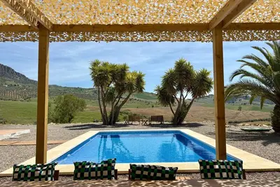 Image de Villa Yucca Álora: Private villa near Málaga | pool, fireplace, and Caminito del Rey