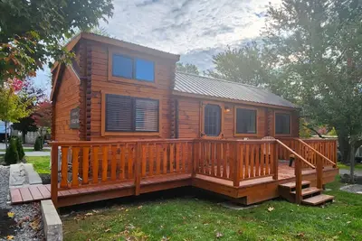 Image de Cozy Log Cabin W/Loft #11-Minutes from Seven Springs and Hidden Valley