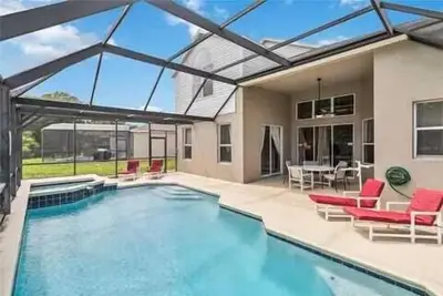 Wp8167spd – Spacious 6-Bed Oasis with Pool near Disney