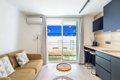 Image de Appartement rénové pour 4 pers proche Croisette