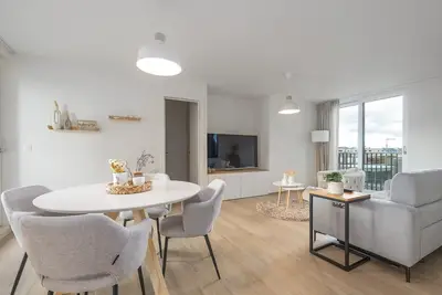 Appartement neuf de luxe avec 2 chambres
