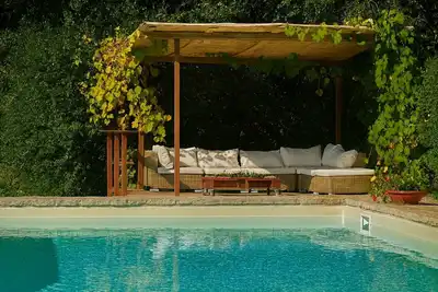 Image de Magnifique maison de vacances privée avec piscine privée, climatisation, Wifi, Tv, patio