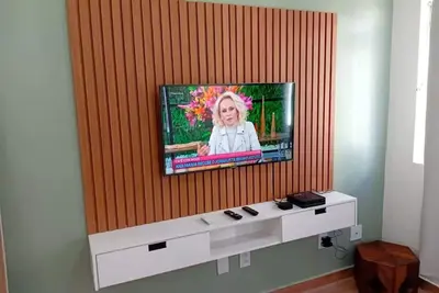 Image de Beachfront property in Gonzaga/Santos - Fully equipped kitchen and garage.