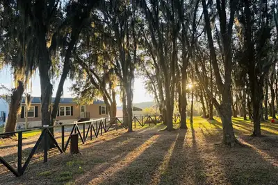 Image de PrivateOakForest RanchFirepit, Bbq&FamilyRetreat