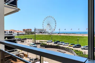Image de Biscarrosse-Plage : Appartement Climatisé Vue Océan, 4 Pers, Parking
