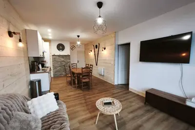 Image de Confort 2 pièces pour 4 pers, rez-de-chaussée avec Wifi à Orcières Merlette