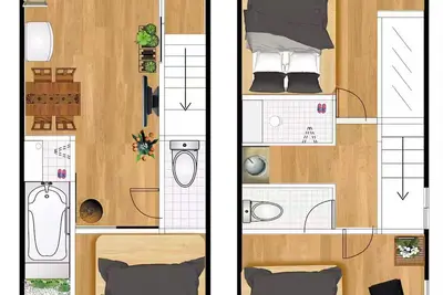 Image de 天下茶屋+岸里车站徒步5分钟/心斋桥、难波、难波、Usj、关西机场/日式和风三卧6人/双卫浴+烘干机