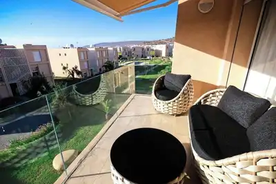 Image de À 2 min de la plage de Taghazout - Appartement calme avec piscine & parking