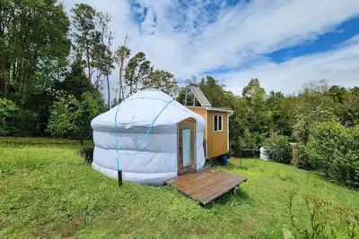 Eco-Yurt: Ac, Forest Views, Free Parking