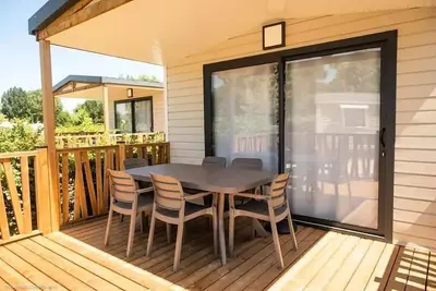 Image de Mobil-home confort à la nuitée 4 personnes