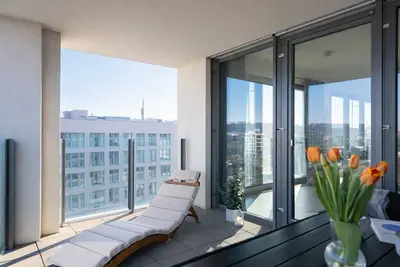 Image de Elegant Karlín Apartment with Parking & Terrace by EasyBNB Premium