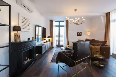 Image de Loft Gryfita - cosy duplex near lake