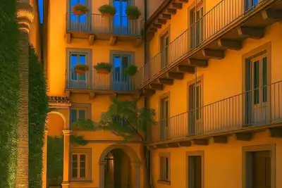 Image de Borgovivobg - Bergamo City Center Group Stay, Courtyard | Up to 21 Guests