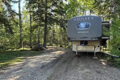 Swan - Camper at Sunset Bay