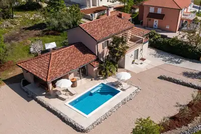 Villa Ulika with private pool and sauna