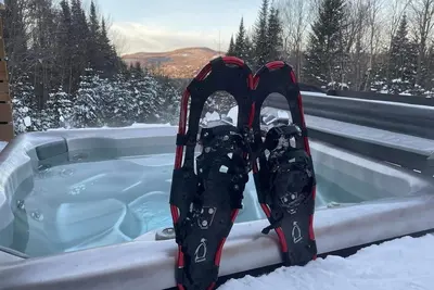 Image de Charme-Nord |  Spa, Randonnée, Vélo et Ski | Val-David
