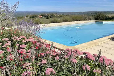 Image de Ancienne bergerie restaurée avec une vue à couper le souffle