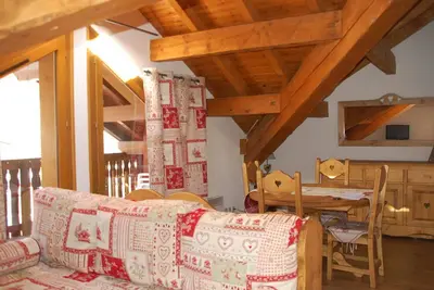 Image de Studio mezzanine 4 pers 3* à Valloire avec balcon
