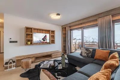 Image de Appartement de haut standing, skis aux pieds, au cœur de l'Alpe d'Huez. Capacité 6 personnes.