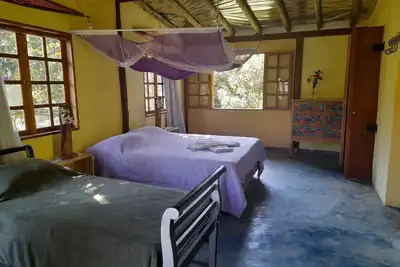 Image de Spacious apartment nestled in the Atlantic Forest of Paraty, with a natural pool.