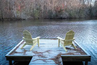 Waterfront Cabin on 9 Acres with Private Dock