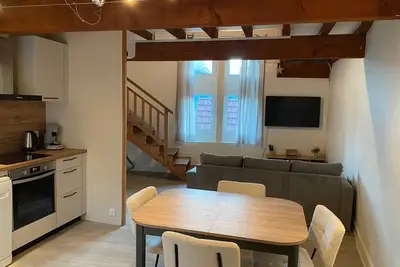 Image de Duplex - Appartement dans bâtiment historique, au cœur du vieux Voreppe.