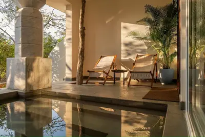 Image de A nature immersive twelve cottage estate in Udaipur with ultra luxury amenities