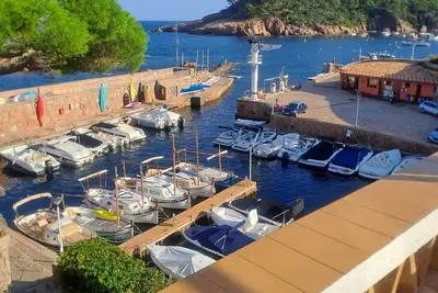 Image de Fishermen's house in the port of Fornells (Aiguablava).