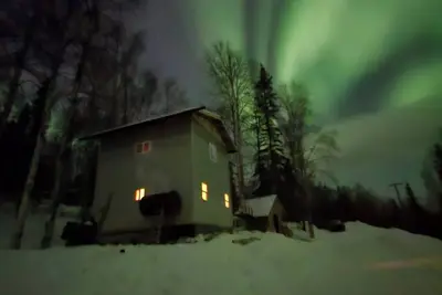 Image de Cozy Fairbanks Cabin Retreat Northern Lights Views