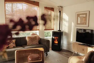 Image de Loof forest cottage with pellet stove 4persons