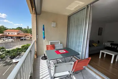 Image de Appartement lumineux pour 4 pers avec parking proche plage à Argelès