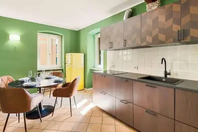 Image de Welcome to La Perpetua, in the heart of the Cinque Terre. The house, completely renovated, combines the charm of ancient Ligurian buildings with a contemporary and refined style. The interiors, bright and spacious, will guarantee us a comfortable and re