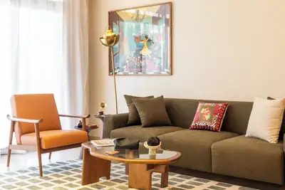 Image de Chic 3br Garden View Apart at Cairo Festival City