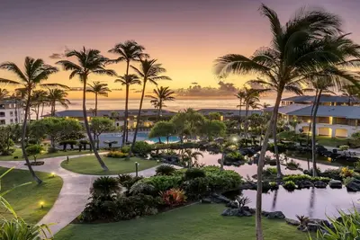 Image de Garden-View 2br at The Point – Bright Poipu Villa with Lanai & Island Comfort