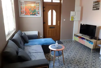 Image de Maison de vacances 'Les Coquelicots en Baie de Somme' avec terrasse, jardin privé et Wi-Fi